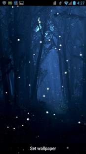 Fireflies Live Wallpaper स्क्रीनशॉट 3