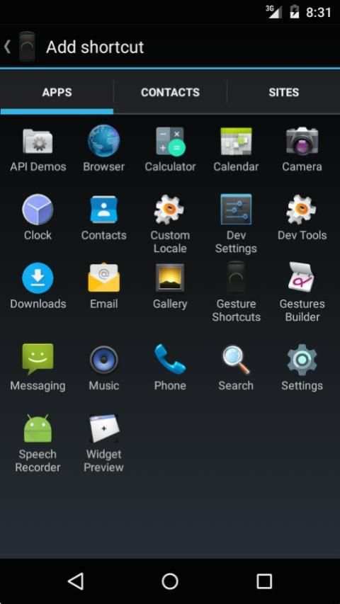Gesture Shortcuts 5 تصوير الشاشة