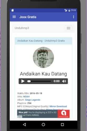 Joox Musik Dan Lirik screenshot 1