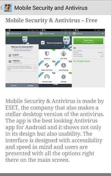 Terbaik Antivirus Android screenshot 4