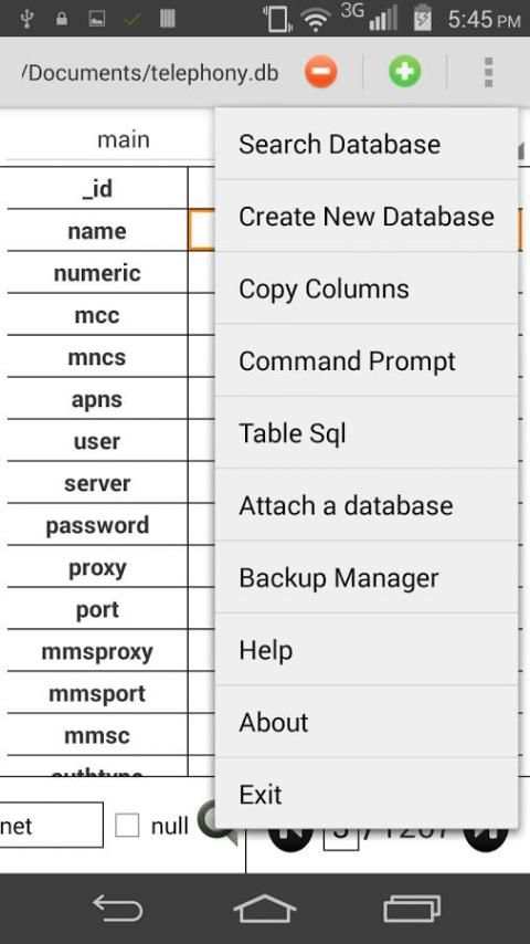 SQLite Editor Lite screenshot 8
