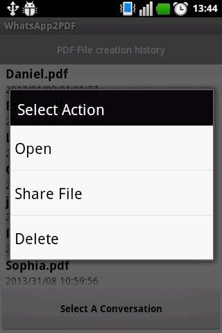Print WhatsApp Chat screenshot 3
