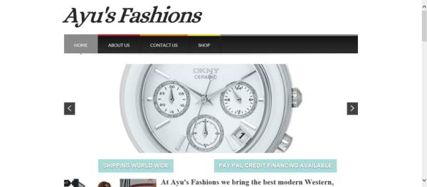 Ayu's Fashions screenshot 2