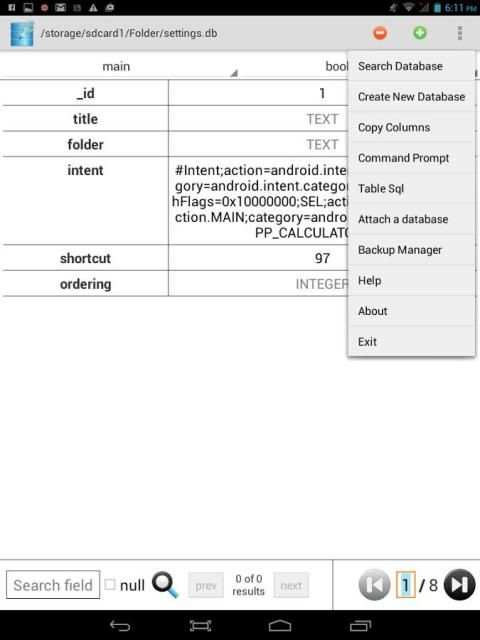 SQLite Editor Lite screenshot 6