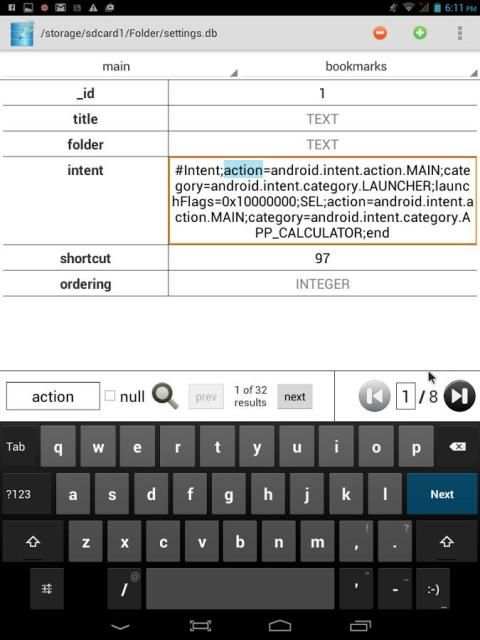 SQLite Editor Lite screenshot 5