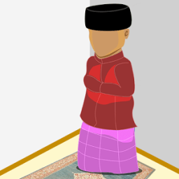 Waktu Sholat &amp; Kiblat + Adzan icon