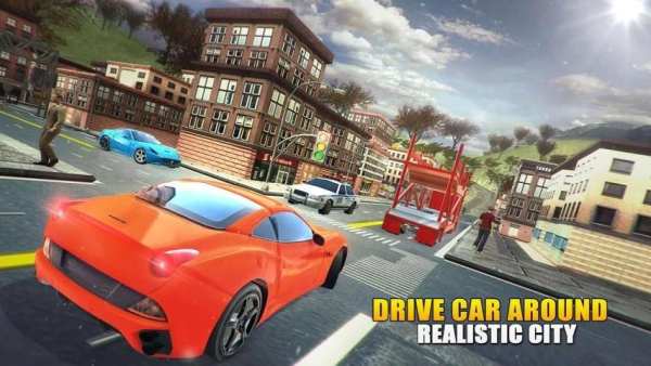 Uphill Cargo Truck Driving Sim screenshot 13