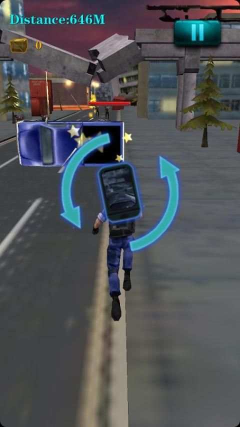 3D City Zombie RUN screenshot 2