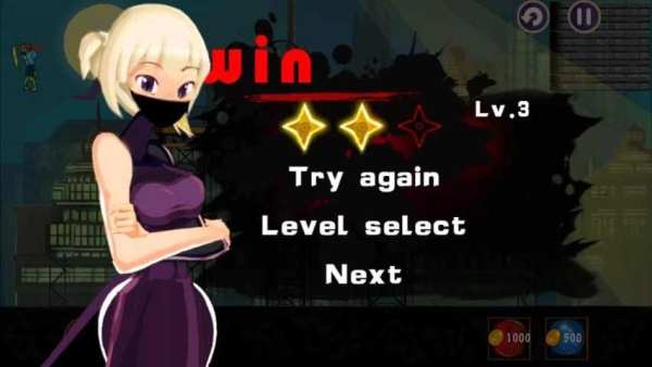 Girl Ninja VS Zombie screenshot 2