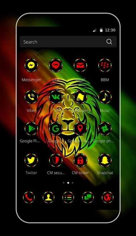 Rasta Reggae Theme screenshot 3