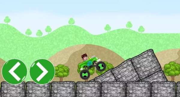 Ben Car 10 racing game 1 تصوير الشاشة