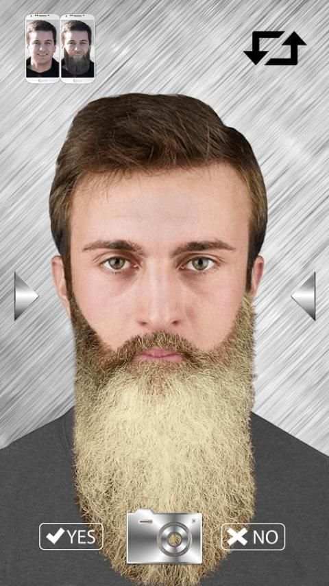 Laki-Laki Jenggot Foto Montase screenshot 3