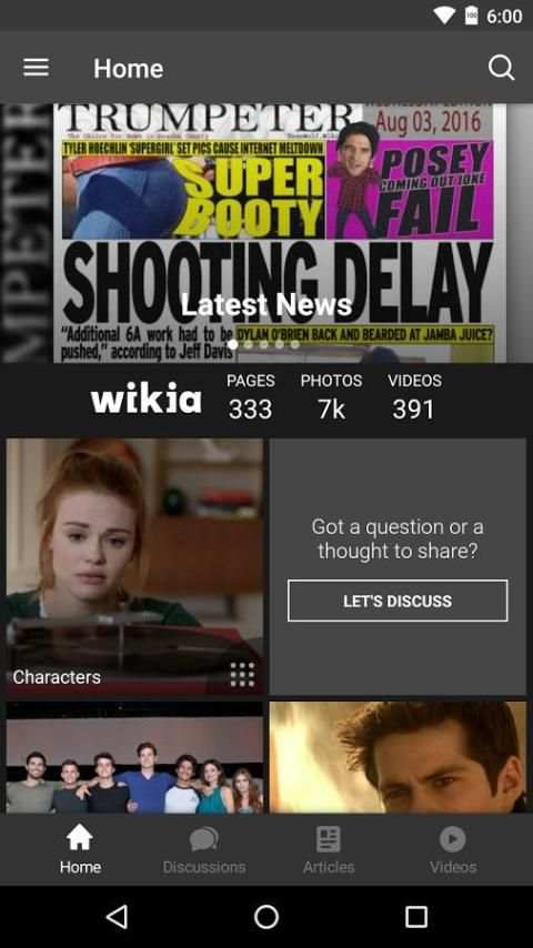 Wikia: Teen Wolf screenshot 10