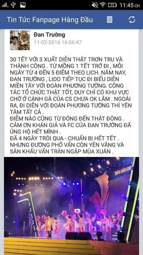 Tin tức fanpage facebook screenshot 5