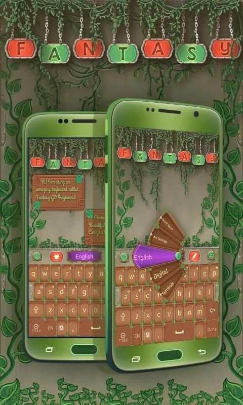 Fantasy GOKeyboard Theme Emoji screenshot 7