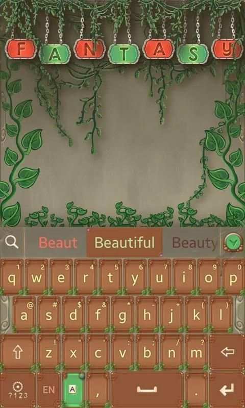 Fantasy GOKeyboard Theme Emoji screenshot 6