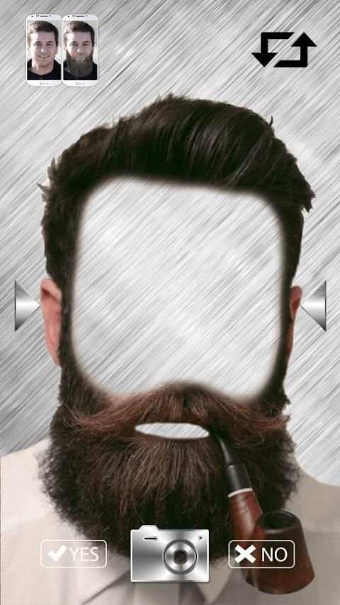 Laki-Laki Jenggot Foto Montase screenshot 9
