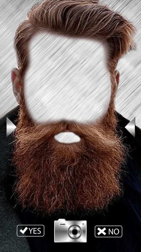 Laki-Laki Jenggot Foto Montase screenshot 10