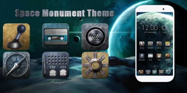 Space Monument Theme screenshot 3