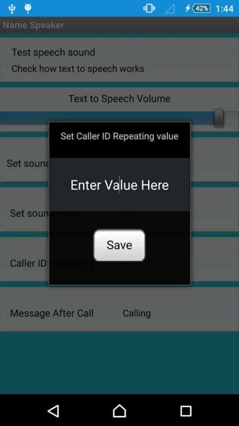Caller Name Speaker 2 تصوير الشاشة