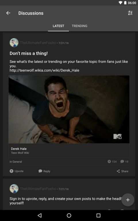 Wikia: Teen Wolf screenshot 4