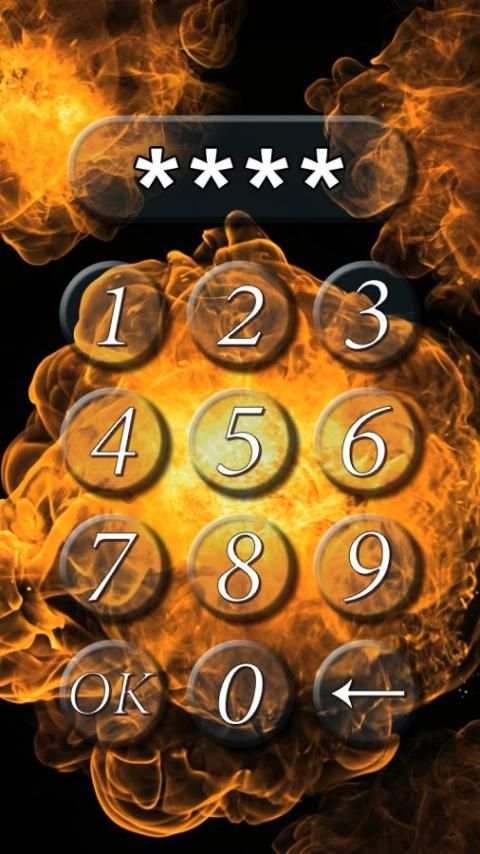 Explosion lock screen. screenshot 9
