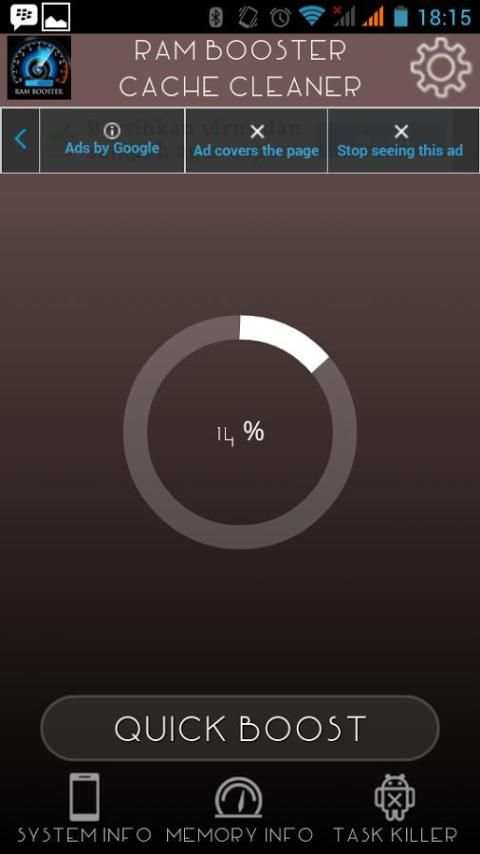 Aplikasi Mempercepat Android screenshot 1