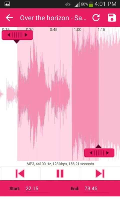 Mp3 Cutter And Ringtone Maker screenshot 2