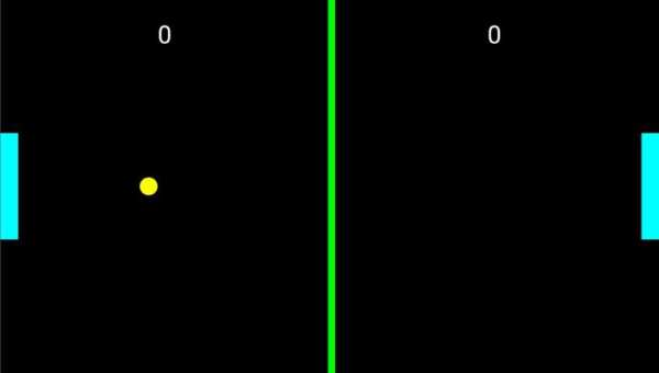 Pong Classic 2Player Game screenshot 1