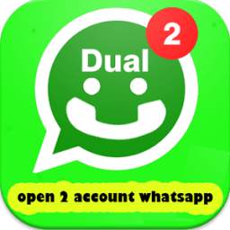 open two accounts whatsapp PRAnk 4.0