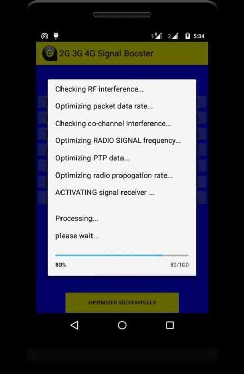 3G 4G Speed Optimizer Prank screenshot 4