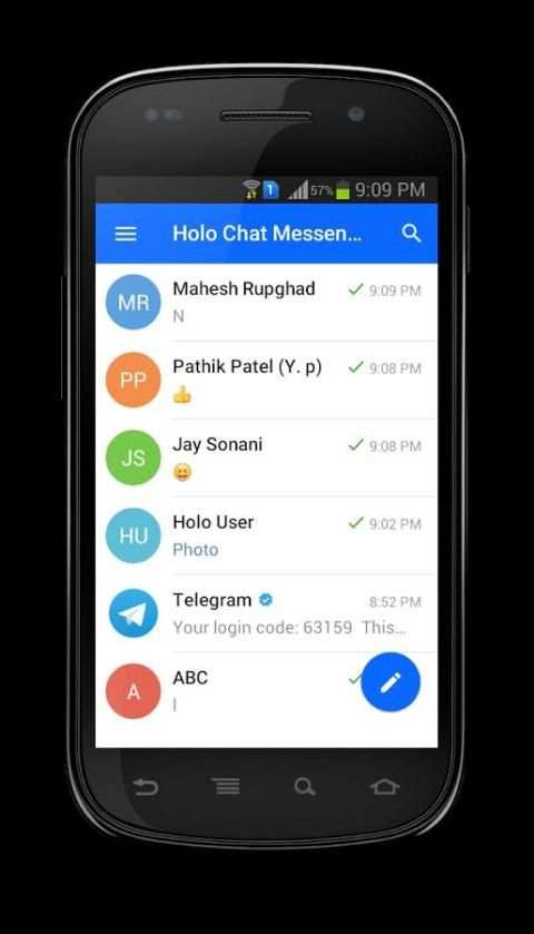HoloChat Messenger - Telegram screenshot 3
