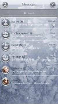 Tema SMS Silver Elegan screenshot 3