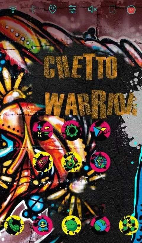 Cool Graffiti 2 launcher theme screenshot 2
