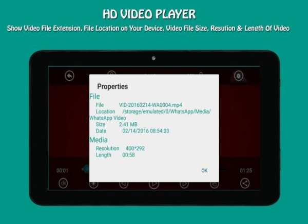 HD Video Player स्क्रीनशॉट 1