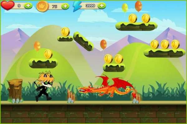 Impossible Cat Noir Escape скриншот 3