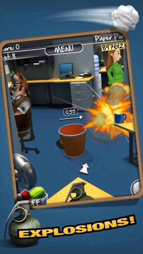 Paper Toss 2.0 screenshot 14