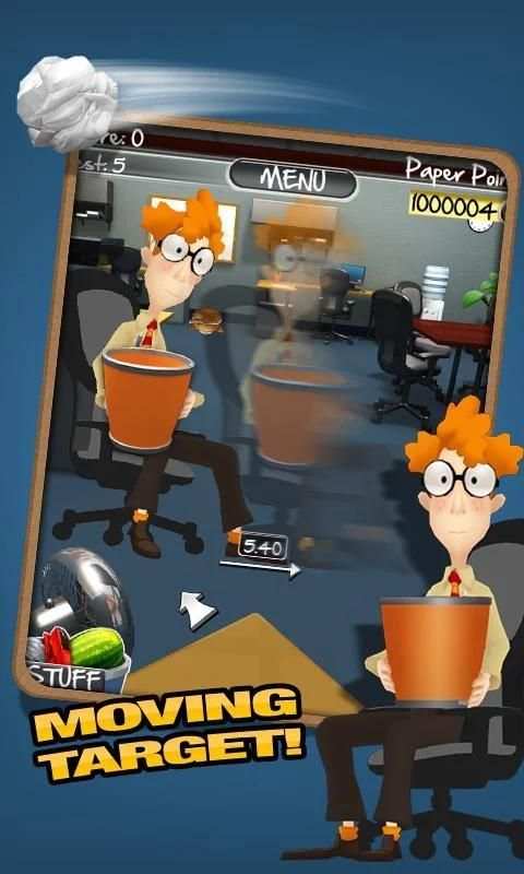 Paper Toss 2.0 screenshot 3