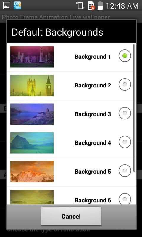 Photo Frame Animation LWP screenshot 8