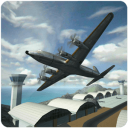 التجاري تطير الطائرة محاكي أيقونة