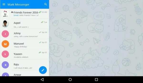 Mark Messenger screenshot 2