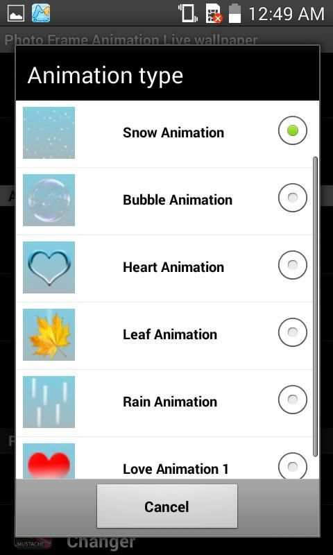 Photo Frame Animation LWP स्क्रीनशॉट 6