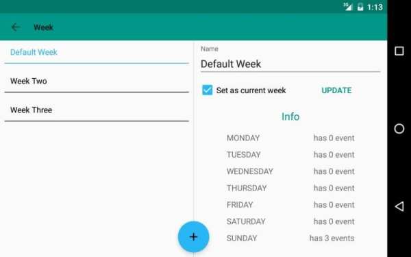 Schedule 1 تصوير الشاشة