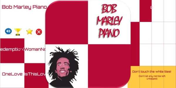 Bob Marley Piano Tiles screenshot 4