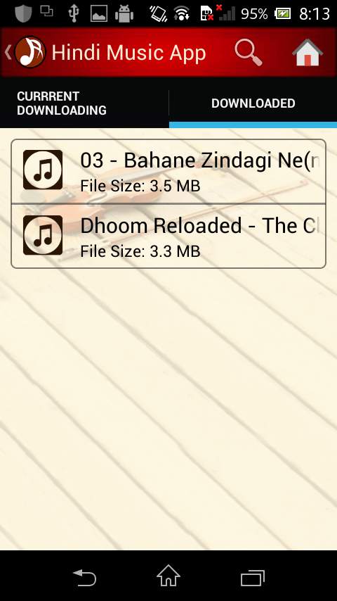 Hindi Songs Downloader (SongsPK) screenshot 1