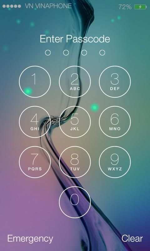 Lock Screen Galaxy S6/Iphone screenshot 7