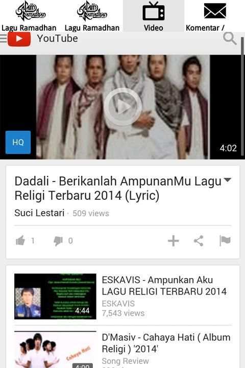 Lagu Ramadhan 2014 screenshot 6