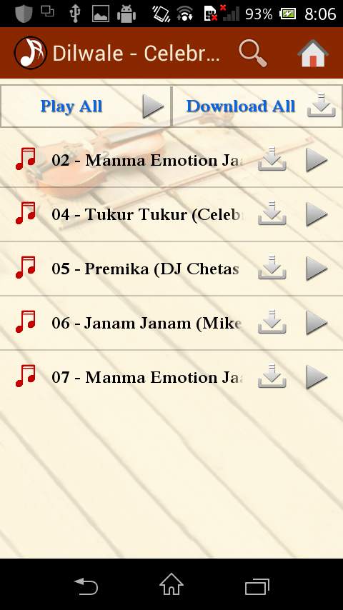 Hindi Songs Downloader (SongsPK) screenshot 4