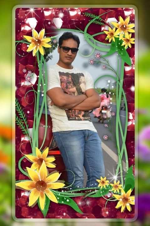 Flowers Photo Frames 1 تصوير الشاشة