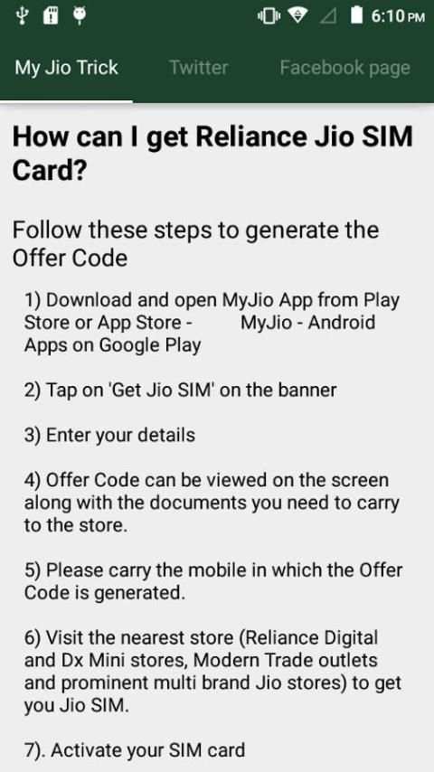 Get jio sim screenshot 5